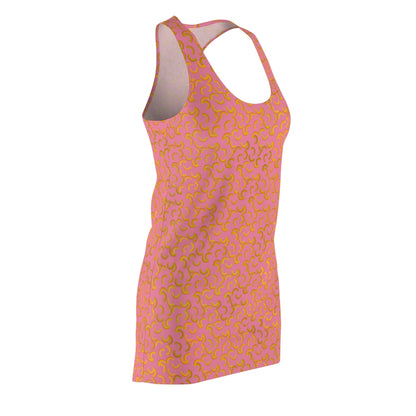 Cheezy doodles - Women's Racerback Dress - Pink