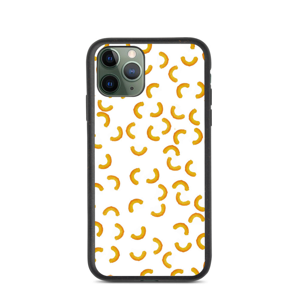 Cheezy doodles - Biodegradable IPhone case white