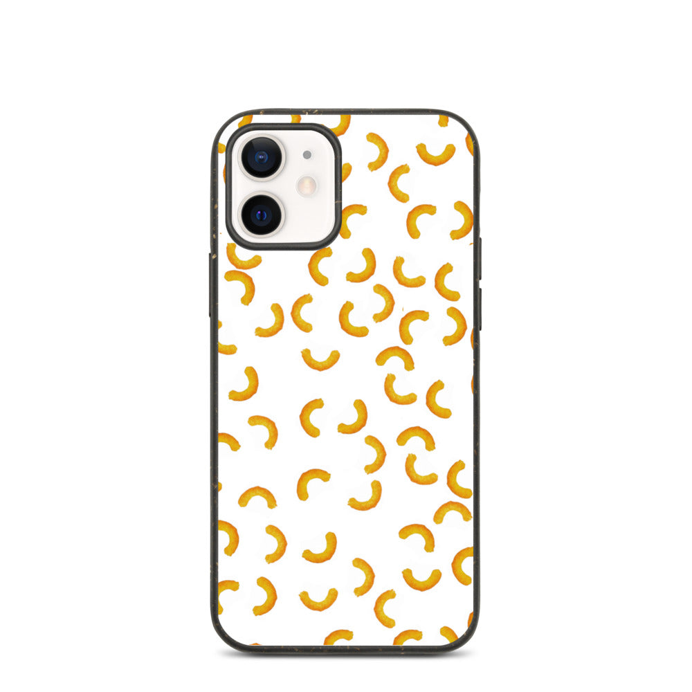 Cheezy doodles - Biodegradable IPhone case white