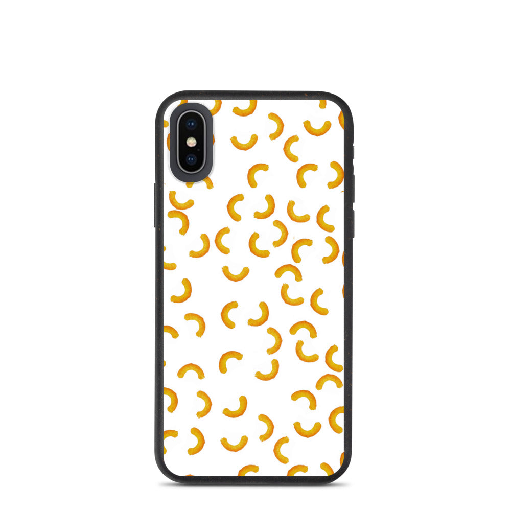 Cheezy doodles - Biodegradable IPhone case white