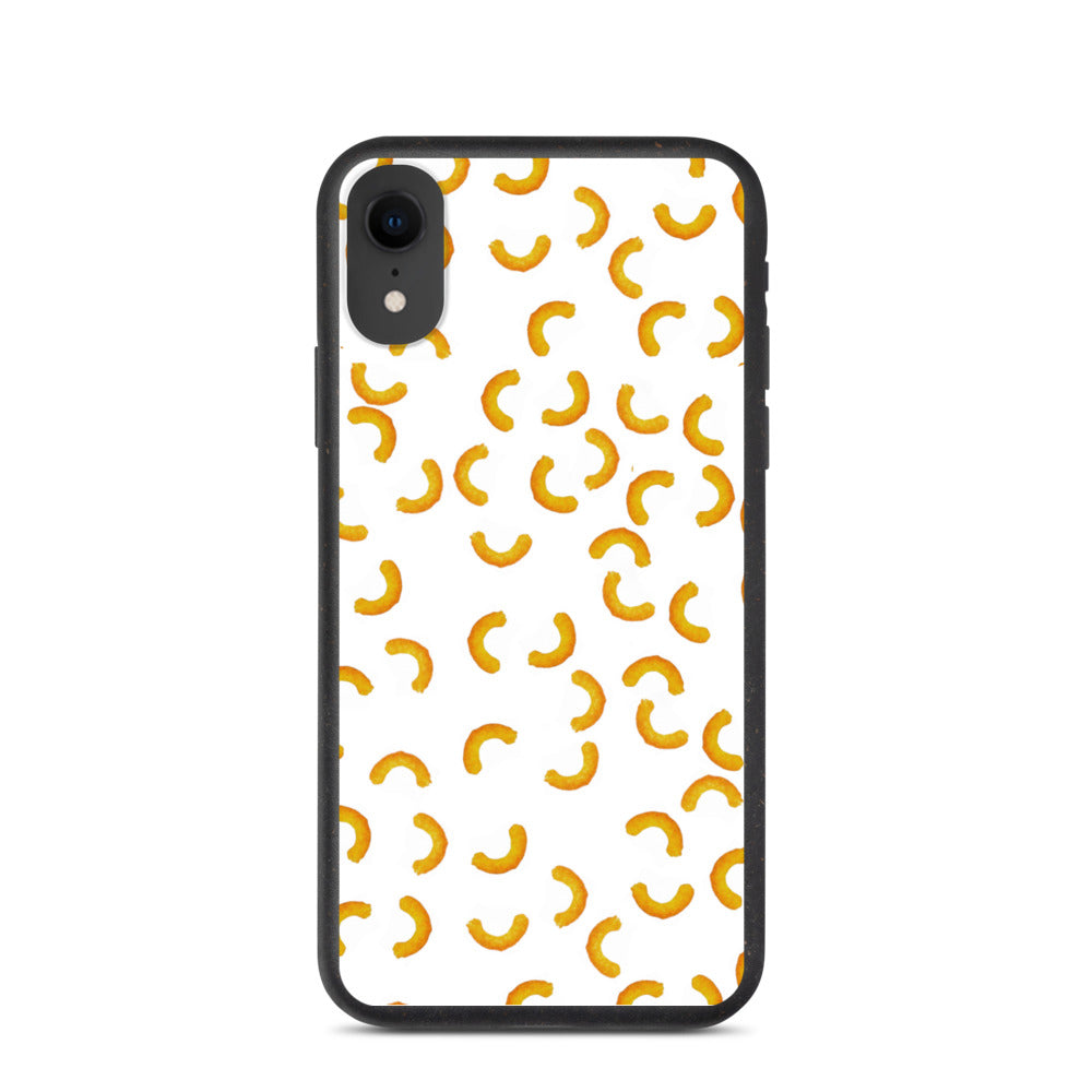 Cheezy doodles - Biodegradable IPhone case white