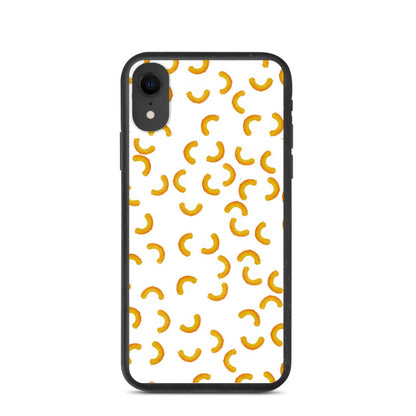 Cheezy doodles - Biodegradable IPhone case white