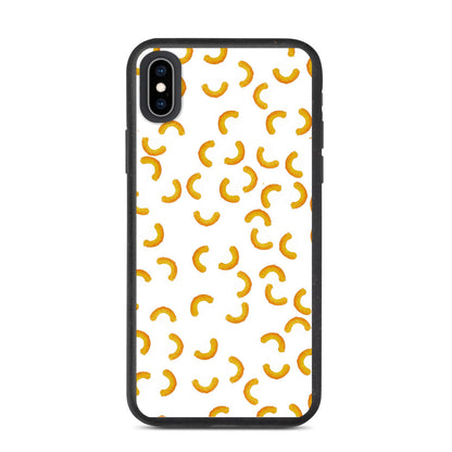 Cheezy doodles - Biodegradable IPhone case white