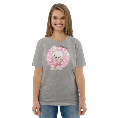 Hug Me Teddybear - Unisex organic cotton t-shirt